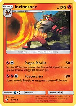 Incineroar Leggende Iridescenti Archivio Delle Carte Gcc