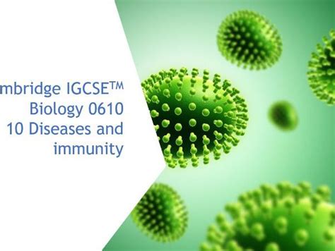 Cambridge Igcse Biology Diseases And Immunity Teaching Resources