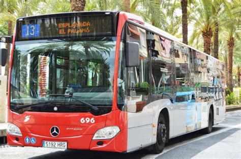 El Autob S Urbano En Alicante Ser Gratuito Y Solo Se Podr Acceder Por