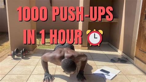 I Tried Push Ups In One Hour Challenge Youtube