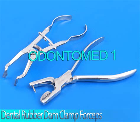 Dental Ainsworth Rubber Dam Punch Ivory Light Weight Rubber Dam Clamp