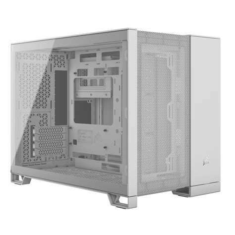 Corsair 2500d Airflow Mid Tower Dual Chamber Pc Matx Case White Cc 9011264 Ww Shopee Thailand