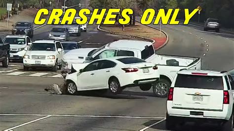 Insane Car Crashes Usa And Canada Best Of Accidents Road Rage Bad Drivers Brake Checks 2023