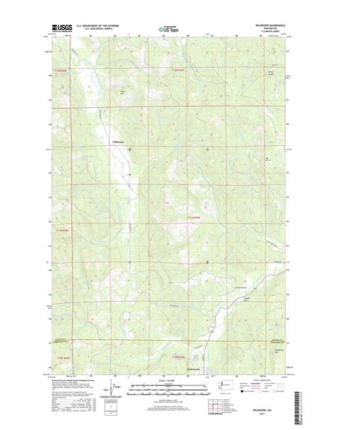 Wildwood Washington Us Topo Map Mytopo Map Store