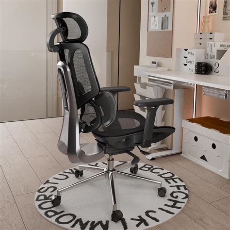 Hbada E3 Ergonomic Office Chair Without Footrest Black