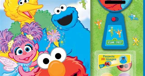 Sesame Street Movie Theater Storybook And Projector