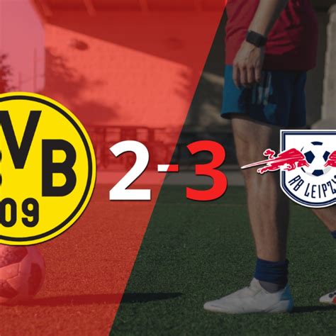 RB Leipzig superó a Borussia Dortmund por la mínima diferencia