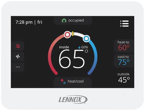 Comfortsense Commercial Programmable Thermostat Lennox