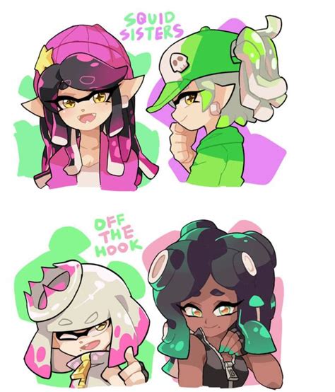 Shopping Squid Sisters Vs Off The Hook Splatoon Amino