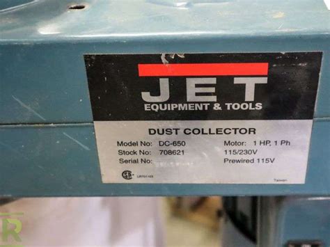 Jet Dc Dust Collector Hp Roller Auctions