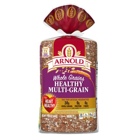 Save On Arnold Whole Grains Healthy Multigrain Sliced Bread Order