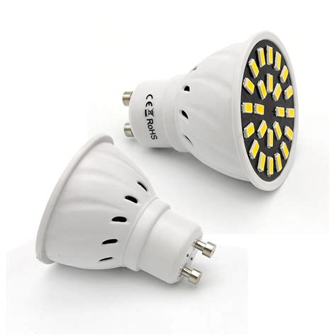 Energy Saving CE RoHs GU10 LED Spotlight SMD 5733 Light 4W 6W 8W AC