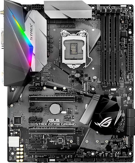 Asus Rog Strix Z270e Gaming Lga1151 Ddr4 Motherboard Dp Hdmi Dvi Atx Intel Z270 With Onboard Ac