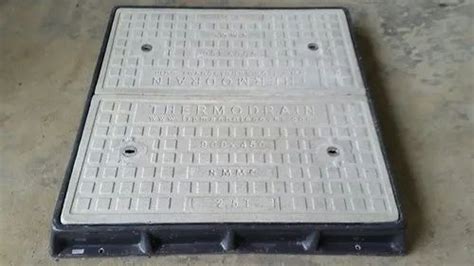 Tharmodrain Full Floor Square Thermodrain Frp Manhole Cover 40 Ton