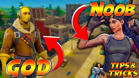 TOP 5 TIPS TRICKS For FORTNITE NOOBS INSANE QUICK BUILD TIP