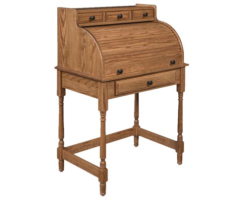 Small Rolltop Desk Amish Furniture Haus