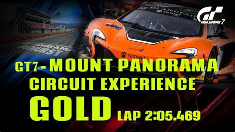 GT7 MOUNT PANORAMA CIRCUIT EXPERIENCE GOLD LAP 2 05 469 YouTube