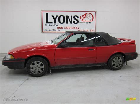 1994 Torch Red Chevrolet Cavalier Rs Convertible 43253717 Gtcarlot