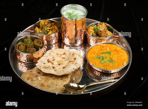 Rajasthani Thali Hi Res Stock Photography And Images Alamy