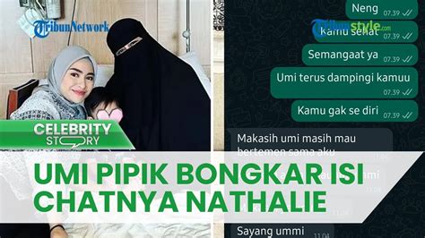 Umi Pipik Bongkar Chatnya Seusai Nathalie Putuskan Lepas Hijab Sempat