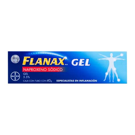 FLANAX GEL Naproxeno Sodico 5 5 40 G MEXIPHARMACY FARMACIA