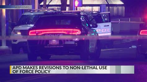 Albuquerque Police Department Revises Non Lethal Use Of Force Policy