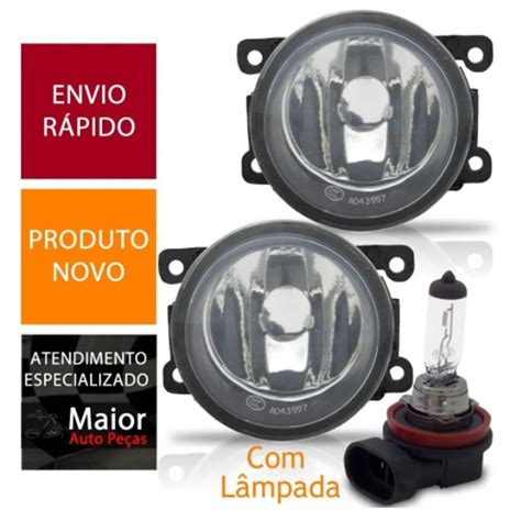 Par Farol Milha Auxiliar Neblina Nissan Frontier