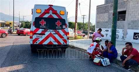 Hoy Tamaulipas Tamaulipas Cuatro Lesionados Dejo Choque En El