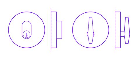 Barrel Bolt Lock Dimensions & Drawings | Dimensions.com