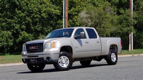 Used 2008 Gmc Sierra 2500hd Slt 4wd Crewcab 66l Duramax 6 Spd Allison For Sale 12999