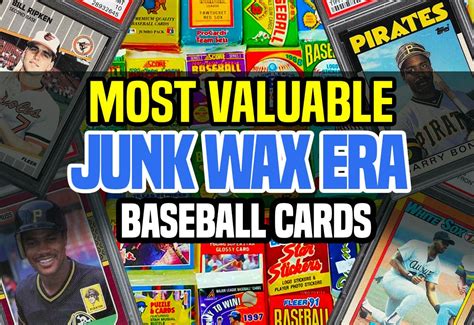 Best 15 Junk Wax Baseball Cards From The 90s