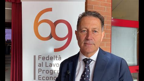 Cerimonia di premiazione Fedeltà al Lavoro e del progresso economico