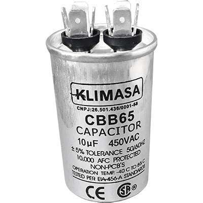 Capacitor Ar Condicionado Permanente Alum Cbb Uf Vac Klimasa