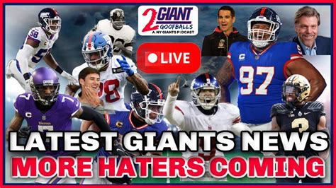 New York Giants Latest News Rumors Brace Yourself For More Haters