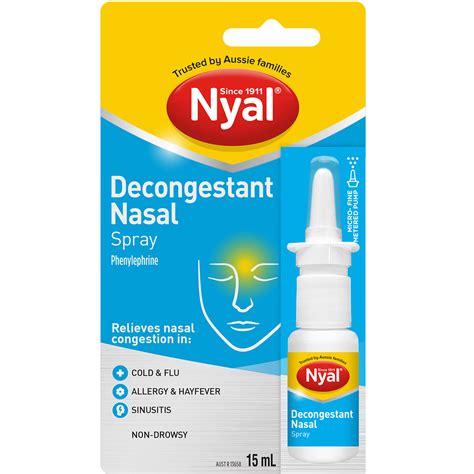 Nyal Decongestant Nasal Spray Non-Drowsy 15mL - NYAL