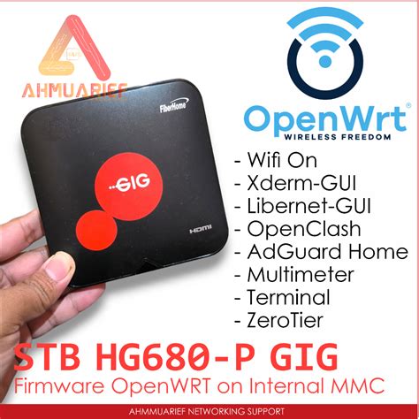 Jual OPENWRT STB HG680P HG680 P HG680 P GIG SET TOP BOX ANDROID TV