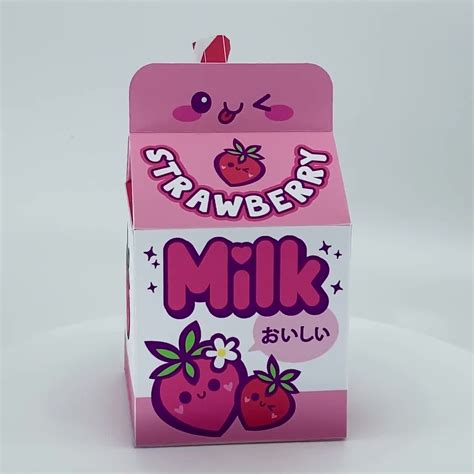 Cute Milk Carton Template