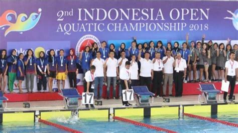 Foto Perenang Kejutan Unjuk Gigi Di Indonesia Open Aquatic Championship