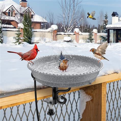 Amazon Api Heated Birdbath Heated Bird Bath With Stand