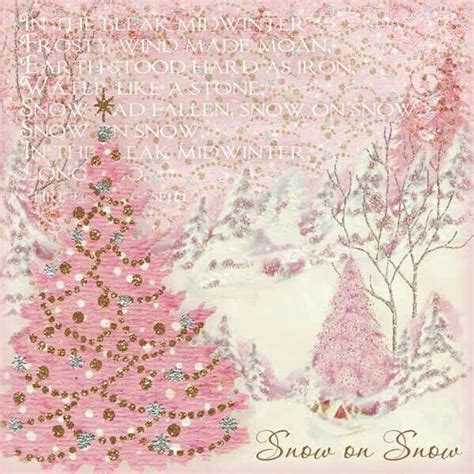 Pin By Deborah S On Vintage Cards And Scenes Vintage Pink Christmas