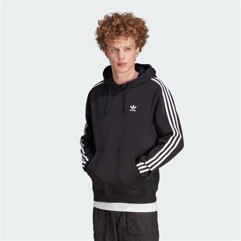 adidas Adicolor Classics 3-Stripes Hoodie - Black | Free Shipping with ...