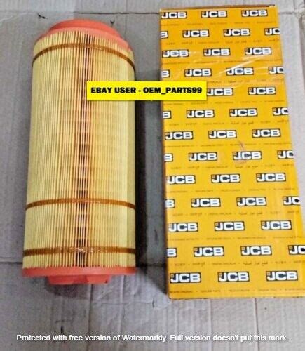 Original JCB Luftfilter Haupt Teil Anzahl 32 917804 EBay