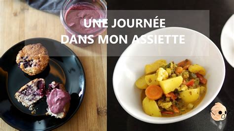 Une Journée Dans Mon Assiette Vegan Youtube