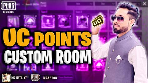 Live Pubg Uc Custom Room Pubg Mobile Live Mg Qatil Uc Points