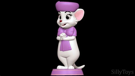 Fichier Stl Miss Bianca Les Sauveteurs 🐀 ・plan Imprimable En 3d à Télécharger・cults