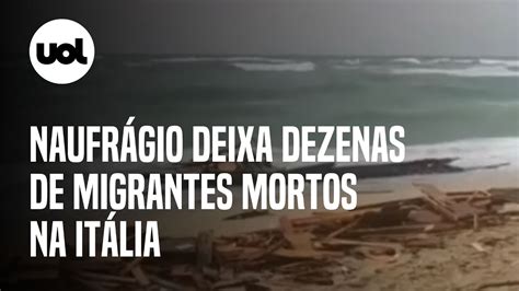 Barco Migrantes Naufraga E Deixa Dezenas De Mortos Na It Lia Papa