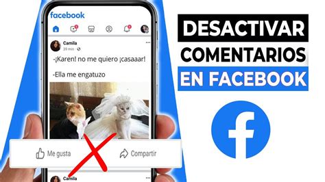 Como DESACTIVAR Los COMENTARIOS En Facebook Paso A Paso YouTube