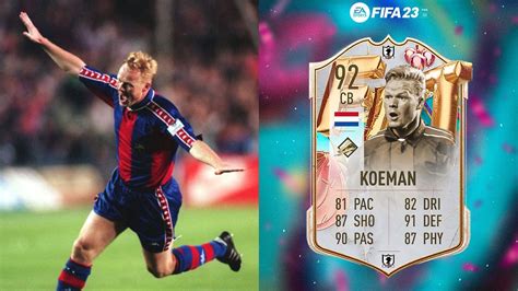 FUT Birthday Icon FIFA 23 Leak Reveals Ronald Koeman FUT Birthday Icon