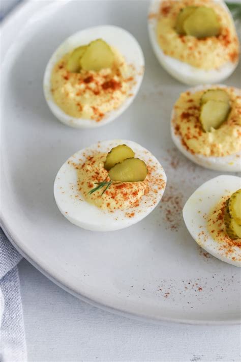 13 Stunning Deviled Eggs With Pickle Juice Recipes Food For Net