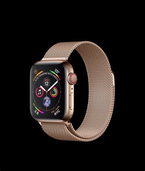 Apple Watch Series Gps Cellular Mm Gold Stainless Steel Case